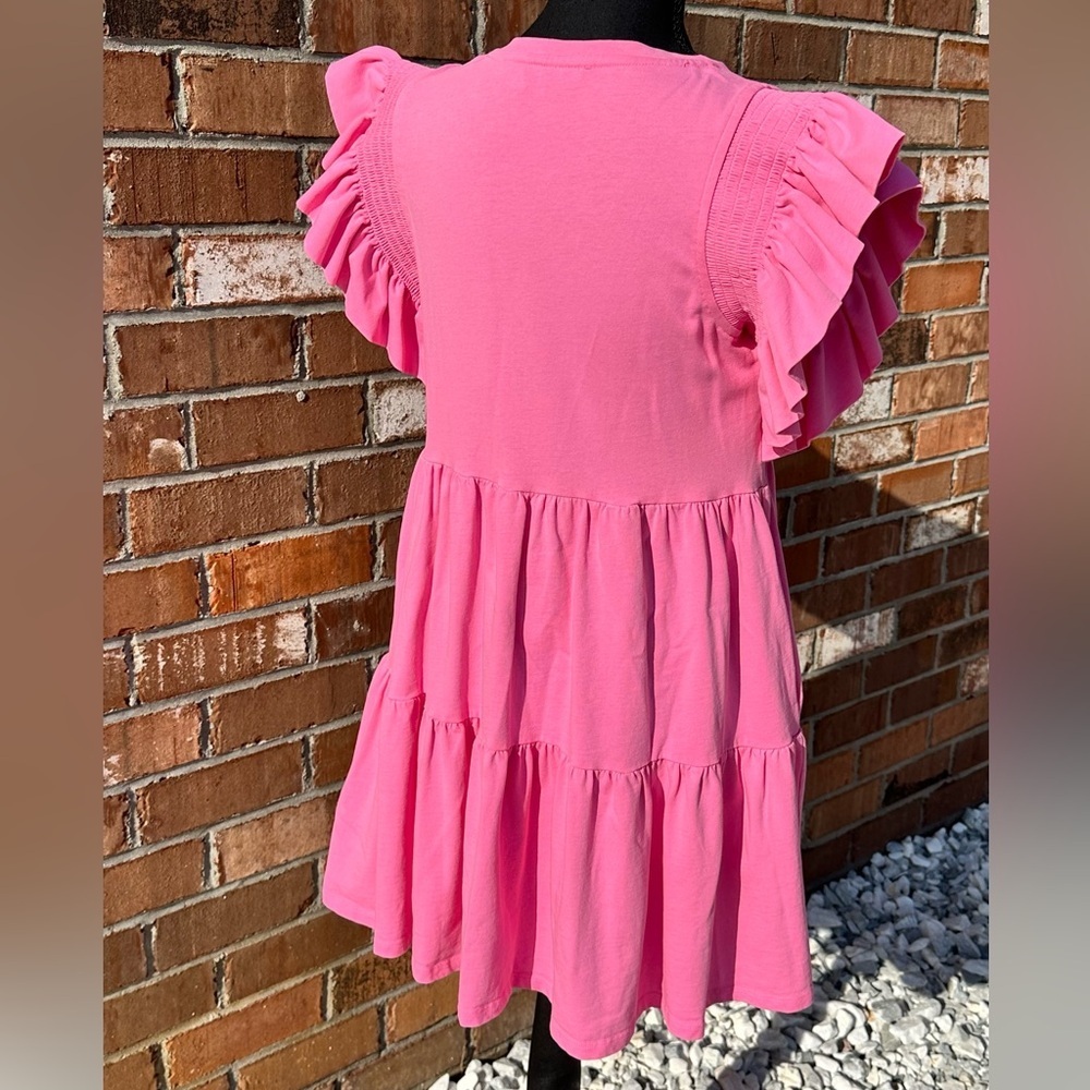 English Factory Pink Dress - Picture 4 of 7